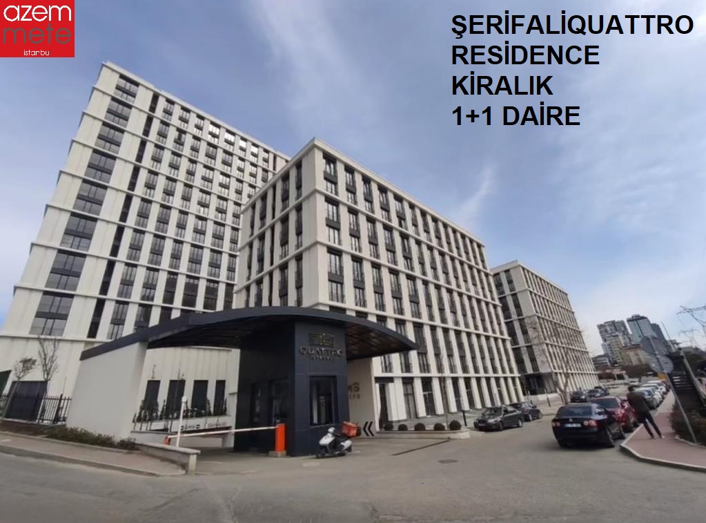 #ŞERİFALİQUATTRO#RESİDENCE#KİRALIK 1+1#DAİRE